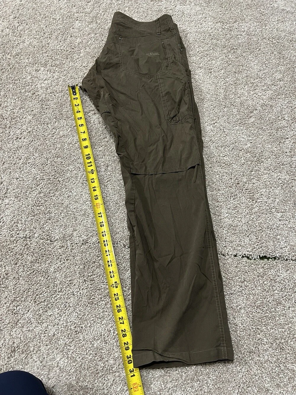 Kuhl Pants Men 36x32 Brown Outdoor Utility Hiking Workwear Cargo Pants